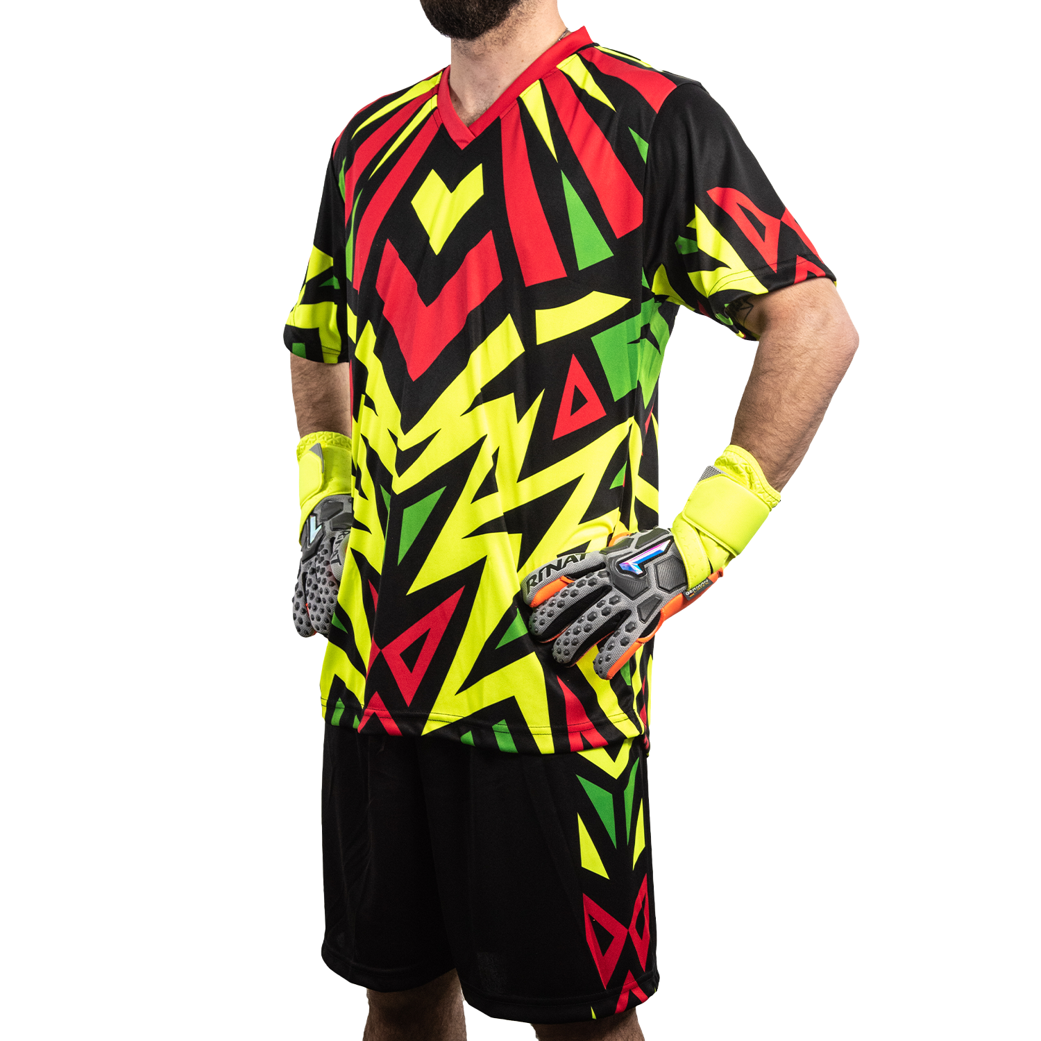 Rinat Soccer - Brody (Jorge Campos) Goalkeeper Kit with New Socks